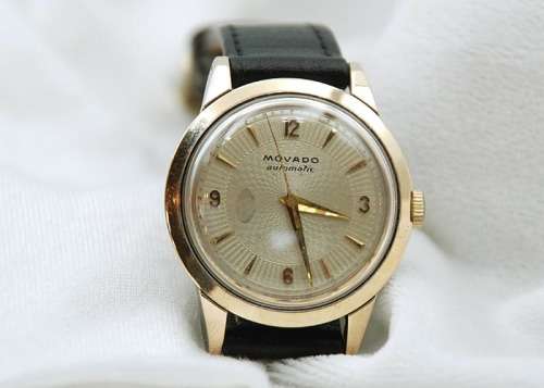 Movado Automatic Bumper Men Vintage Watch, cal 221A c 1950