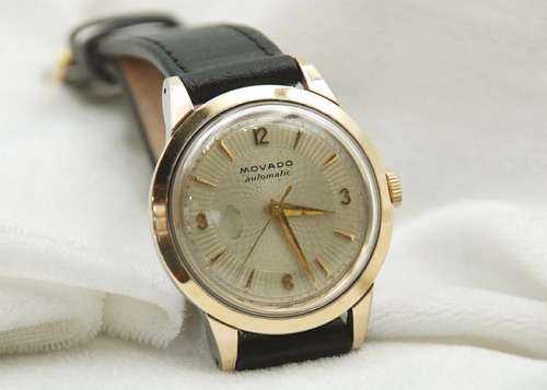 Movado Automatic Bumper Men Vintage Watch, cal 221A c 1950