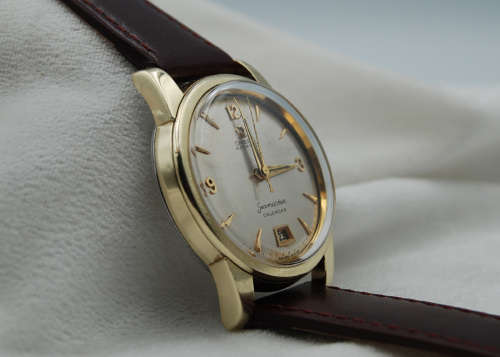 Omega Seamaster Calendar Automatic Bumper Vintage Men`s Watch, 1954 Good Working Conditions