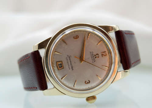 Omega Seamaster Calendar Automatic Bumper Vintage Men`s Watch, 1954 Good Working Conditions
