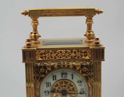 Antique French Duverdrey and Bloquel Carriage Clock, Serviced