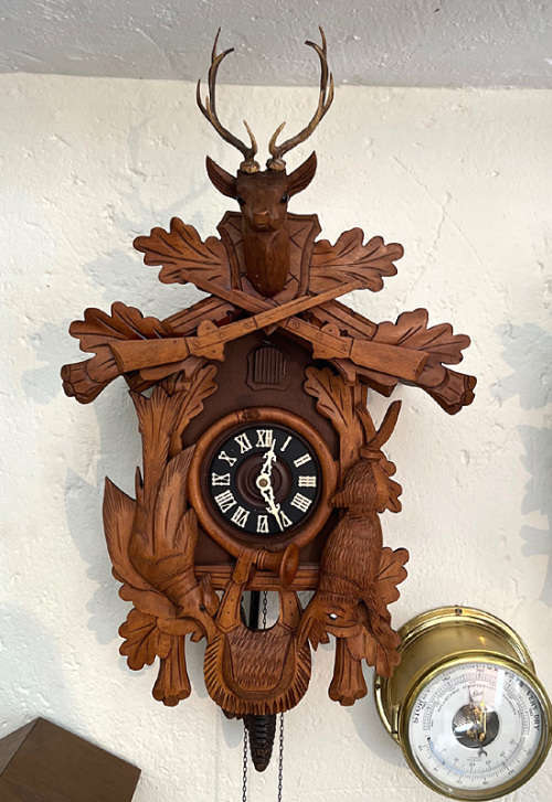 Very Big Cuckoo Clock From the Black Forest, Fully Serviced
