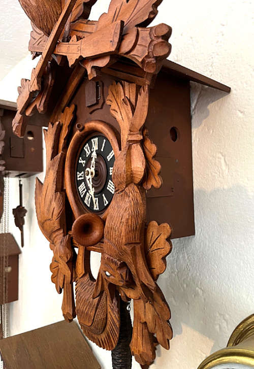 Very Big Cuckoo Clock From the Black Forest, Fully Serviced