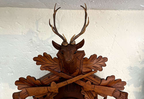 Very Big Cuckoo Clock From the Black Forest, Fully Serviced