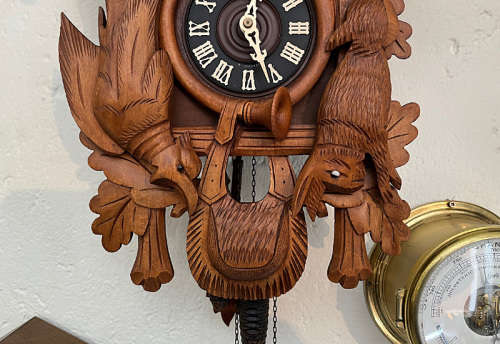 Very Big Cuckoo Clock From the Black Forest, Fully Serviced
