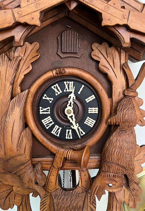 Very Big Cuckoo Clock From the Black Forest, Fully Serviced