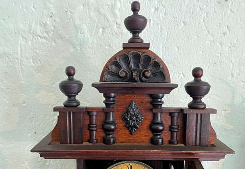 Antique Junghans Wurttemberg Wall Clock C 1903, Serviced