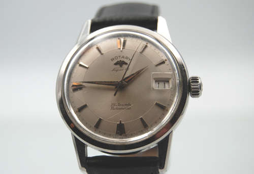 Vintage Rotary Super 41 Automatic Men`s Watch, 25 Jewels, Working Perfectly