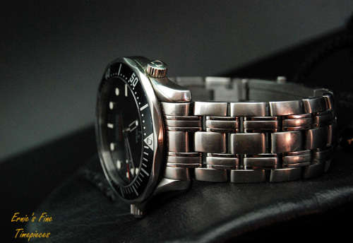 Omega Seamaster 300 m Professional Black Wave Dial Men`s Watch