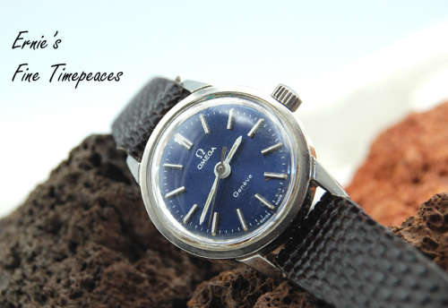 Vintage Omega Geneve Ladies Watch, Manual Winding, Serviced