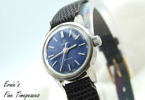 Vintage Omega Geneve Ladies Watch, Manual Winding, Serviced