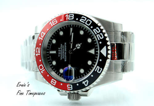 Marine Master 300, Automatic Watch, Seiko NH35 Movement, Coke Ceramic Bezel, BrandNew