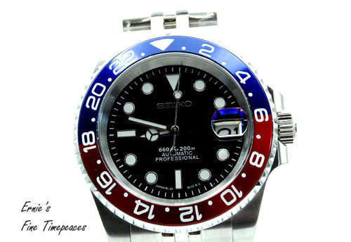 Marine Master 300 Professional, Automatic Watch, Seiko NH35 Movement, Pepsi, Brand New