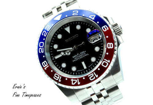 Marine Master 300 Professional, Automatic Watch, Seiko NH35 Movement, Pepsi, Brand New