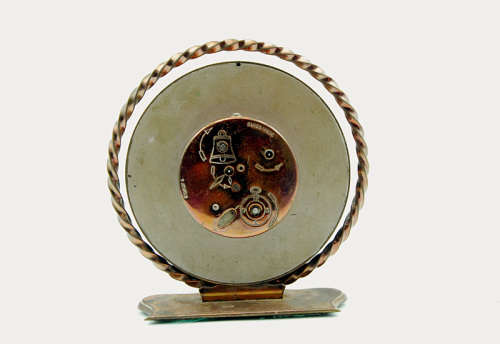 Two Vintage Alarm Clocks, Imhof and Swiza, both 8 days Winding, Spares or Repairs