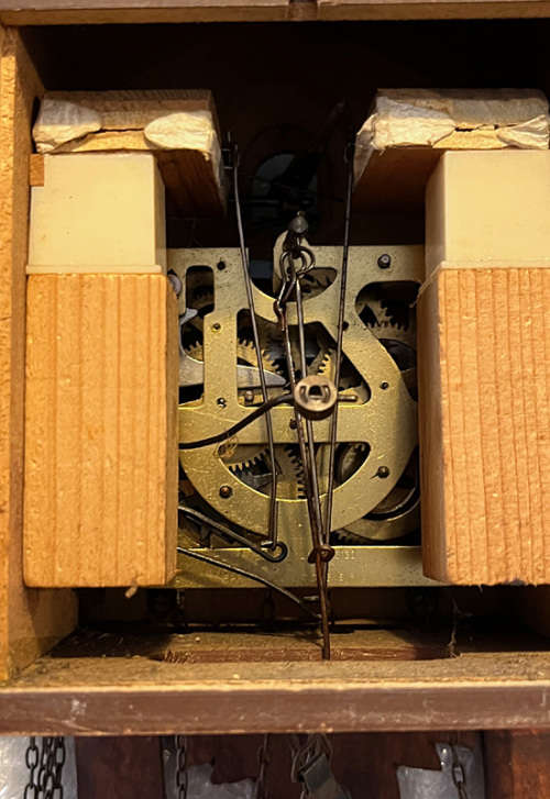 Antique Cuckoo Clock for Spares or Repairs