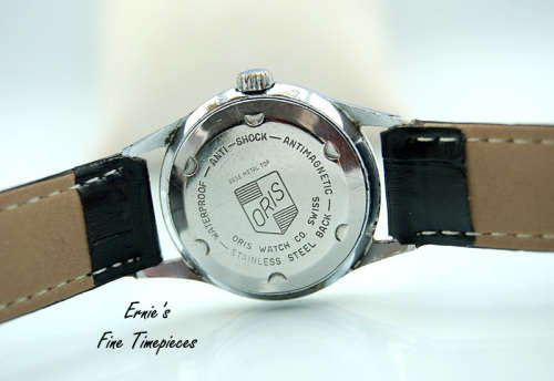 Vintage Oris 582 KIF Manual Winding Watch, Fully Serviced, a Beauty from the 1950`s,