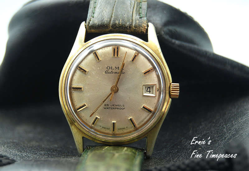 Vintage Olma Automatic Men`s Watch, Cal. ETA 2472, 25 Jewels, Serviced