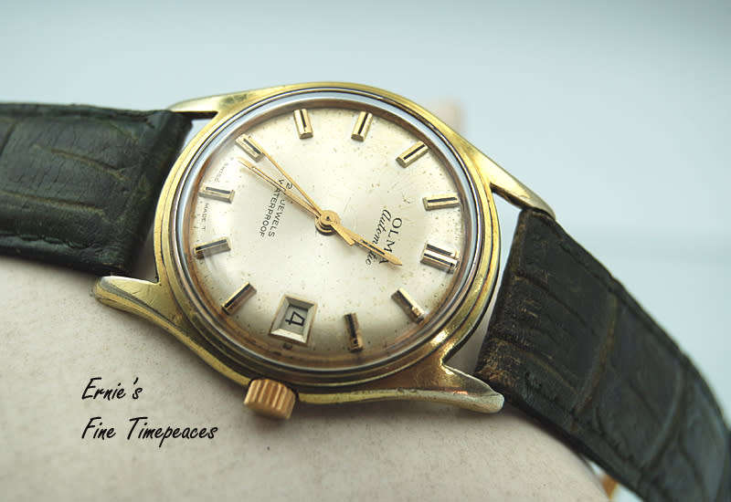 Vintage Olma Automatic Men`s Watch, Cal. ETA 2472, 25 Jewels, Serviced