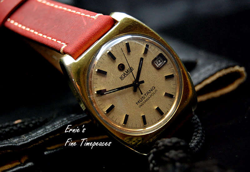 Vintage Roamer Mustang Indianapolis Automatic Men`s Watch, cal. MST 471, 43 jewels