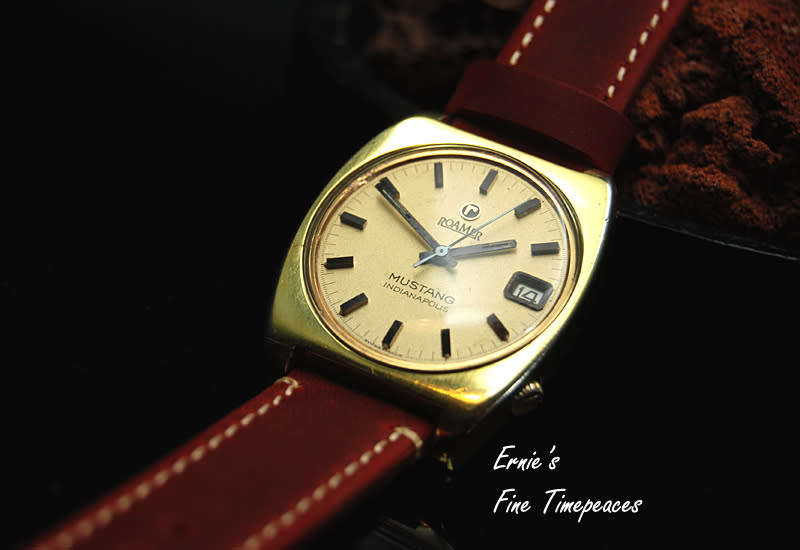 Vintage Roamer Mustang Indianapolis Automatic Men`s Watch, cal. MST 471, 43 jewels