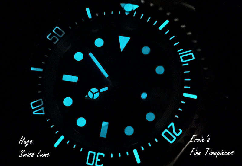 DeepSea Dweller Divers Mod Watch, Seiko NH35 Automatic Movement, NEW