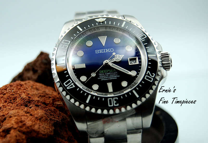 DeepSea Dweller Divers Mod Watch, Seiko NH35 Automatic Movement, NEW