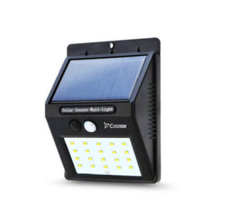 Solar Power Sensor Wall Light 20 LED Bright Wireless Security Motion