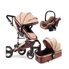 Q3 Baby Pram / Stroller - 3 Function Foldable Baby Pram with Car Seat