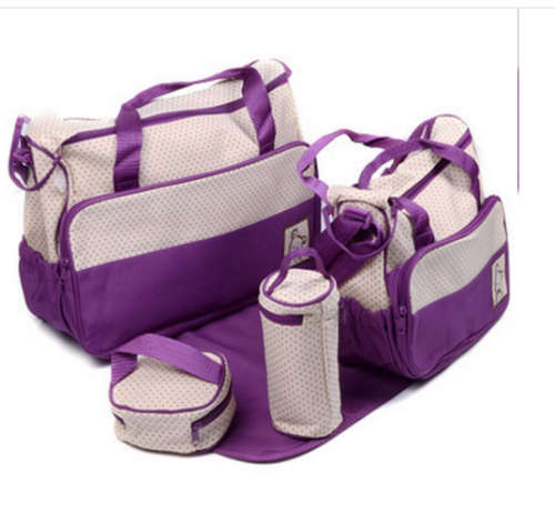 5 in 1 Multifunctional Baby Crossbody Bag Mother Diaper Bag