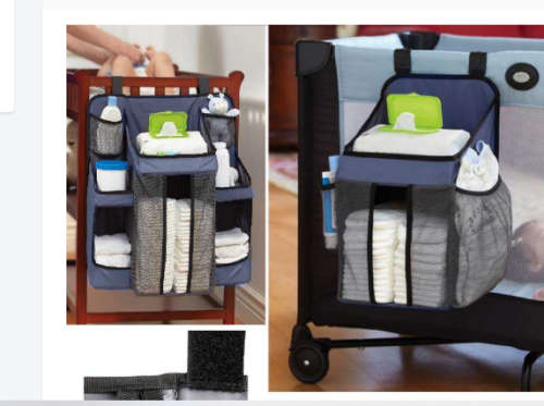 Nursery diaper organiser