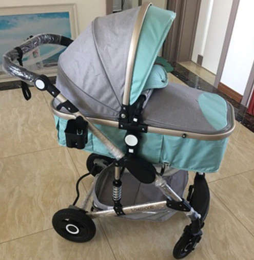 Baby Stroller 3 in 1 luxury umbrella newborn baby strollers High Landscape Stroller