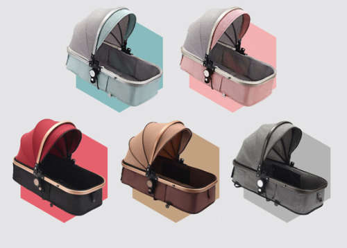 Baby Stroller 3 in 1 luxury umbrella newborn baby strollers High Landscape Stroller