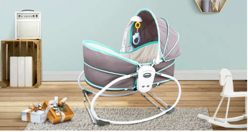 New 5 In 1 Baby Rocking Chair Baby Carrier Crib Bed