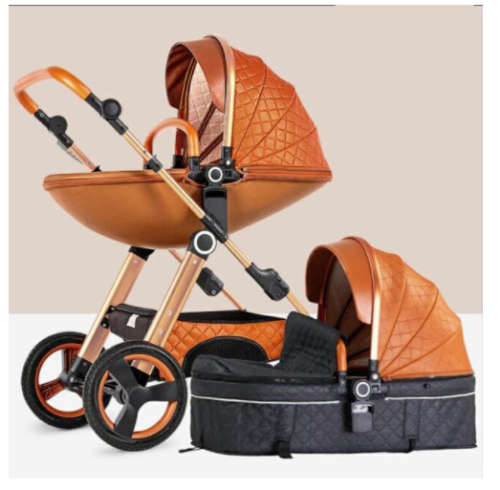 Egg Shell Baby Pram / Stroller 2 in 1 With The Separate Bassinet Voondo Brand