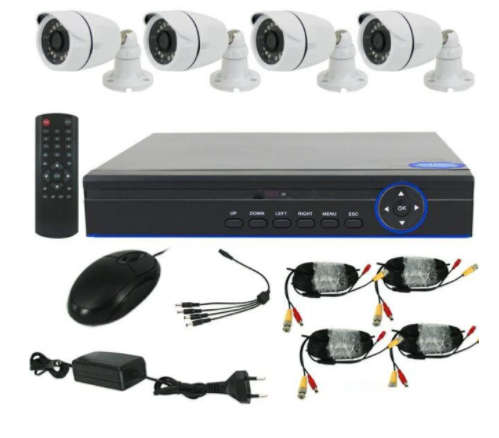 AHD 5MP CCTV  4 CHANNEL KIT FULL HD 1080P  CAMERA