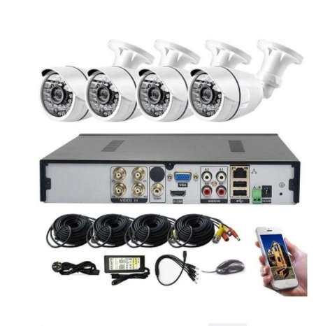 AHD 5MP CCTV 8 Channel KIT FULL HD 1080P Camera