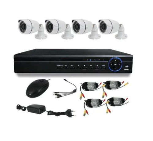 AHD 5MP CCTV  4 CHANNEL KIT FULL HD 1080P  CAMERA
