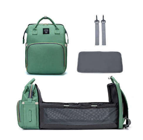 Lequeen Diaper Bag For Mom And Baby Backpack Multifunctional Baby Bed Bags Maternity Nursing Handbag