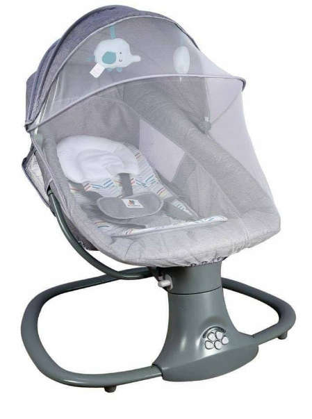 Mastela 3 In 1 Swing Bassinet | Light Grey