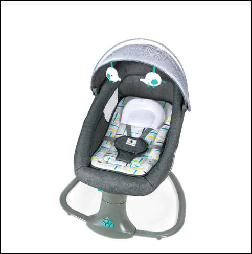 Mastela 3 In 1 Swing Bassinet | Light Grey