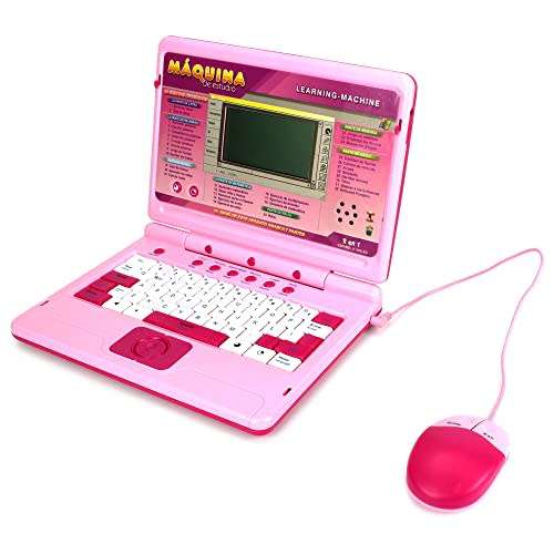 Kids Learning Laptop (PINK)