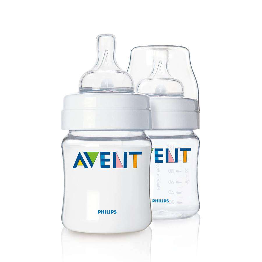 Avent 125ml Bottles, BPA FREE