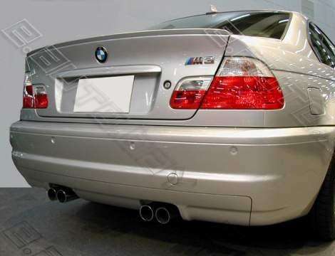 BMW M3 E46 Boot Spoiler & Shark Fin Antenna