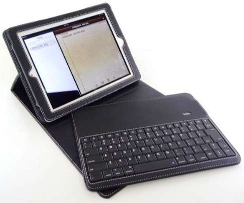 High Quality iPad / iPad2 Folder, Bluetooth Keyboard & Stand