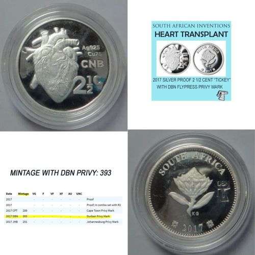 Durban 2017 Flypress Silver Tickey