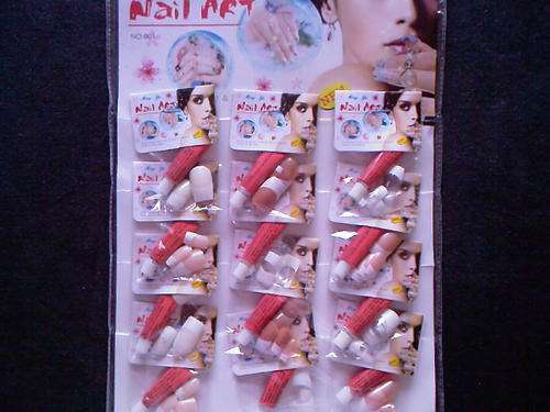 12 Packets of Nail Art