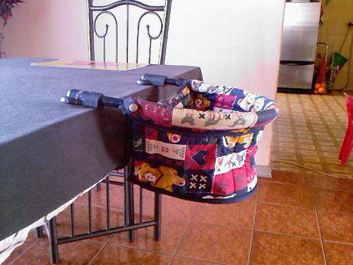 Baby feeding booster chair