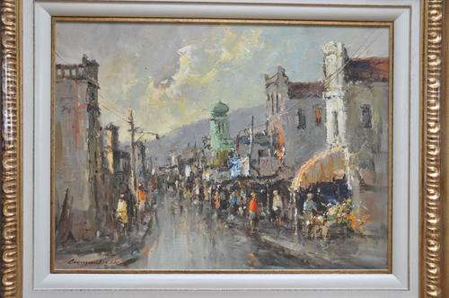 Bo-Kaap  Masterpiece oilpainting