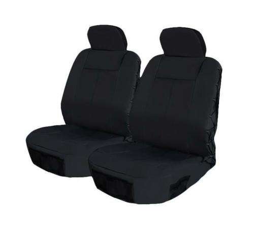 Safari 4 Piece Front Seat Cover Set - Black